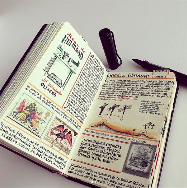 Los maravillosos cuadernos de viaje de José Naranja